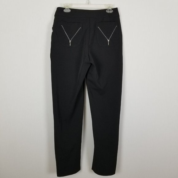 Boho Chic black womens pants size 8 - Picture 2 of 8